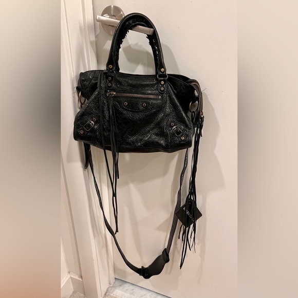 Balenciaga City bag with logo strap - Picture 2 of 14